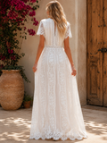 Robe Longue Blanche Vintage