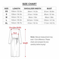 Robe Maxi Année 80 à Pois Bleus