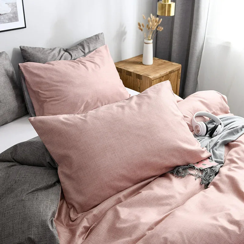 Housse de couette et Drap de lit vintage