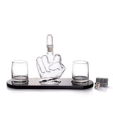 ensemble-de-bouteilles-de-vin-en-verre-artisanal-vintage