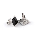 boutons-de-manchette-degoulinant-dhuile-carree-vintage