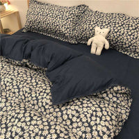 housse-de-couette-a-carreaux-simples-vintage