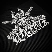 sticker-de-samourai-vintage