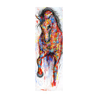 tableau-aquarelle-cheval-vintage