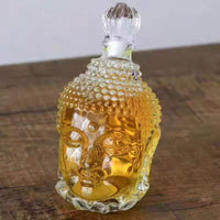 bouteille-en-tete-de-bouddha-vintage