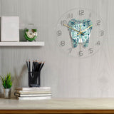 horloge-motif-soins-dentaires-vintage