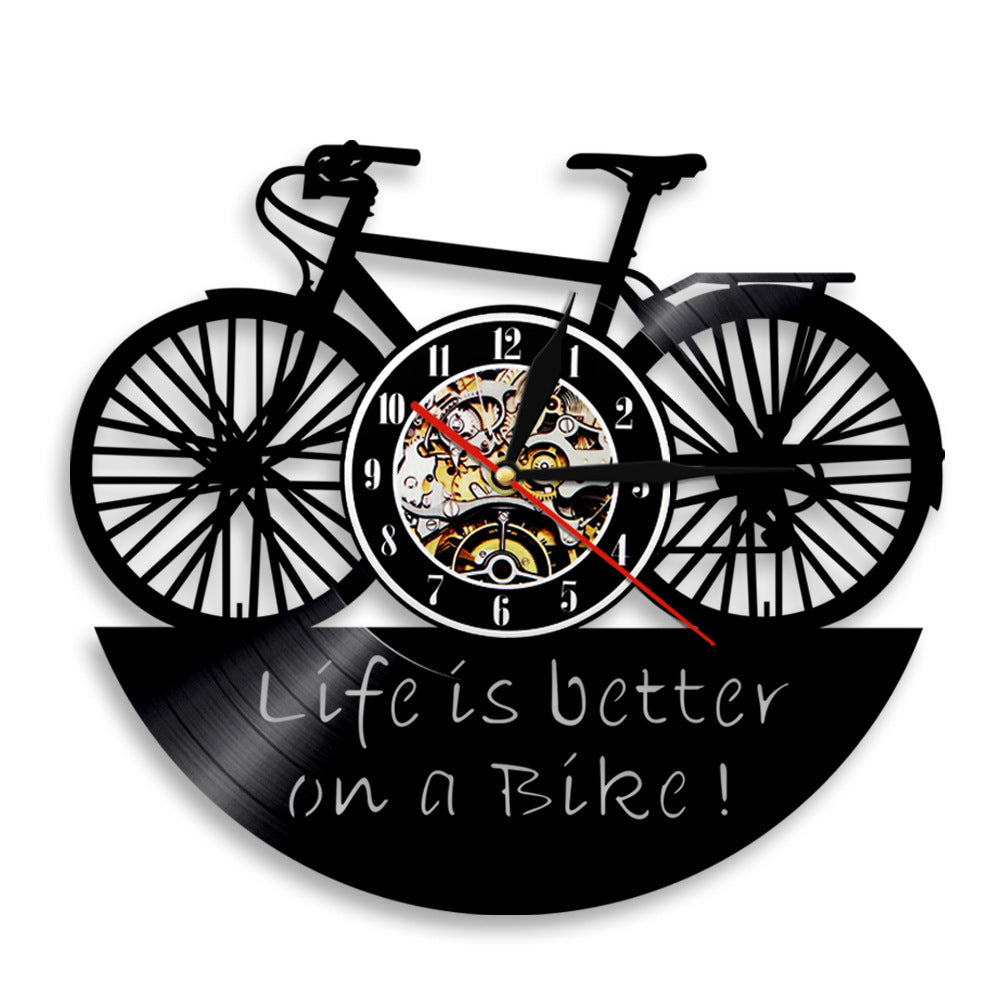 vinyle-horloge-velo-retro-nostalgique