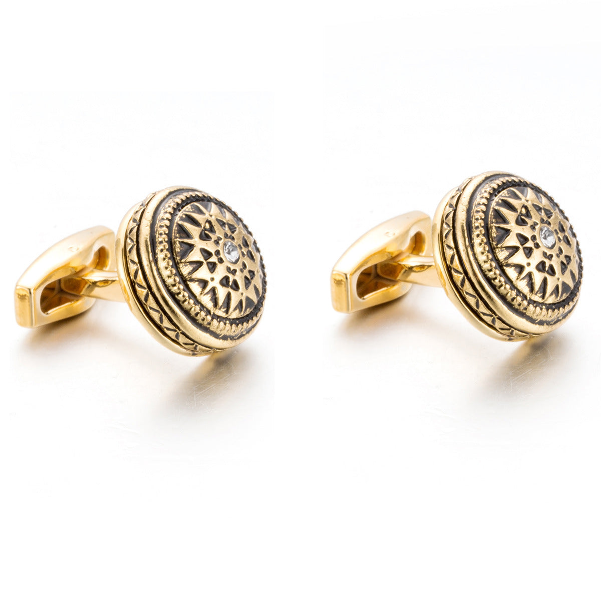 boutons-de-manchette-a-motifs-diamant-vintage