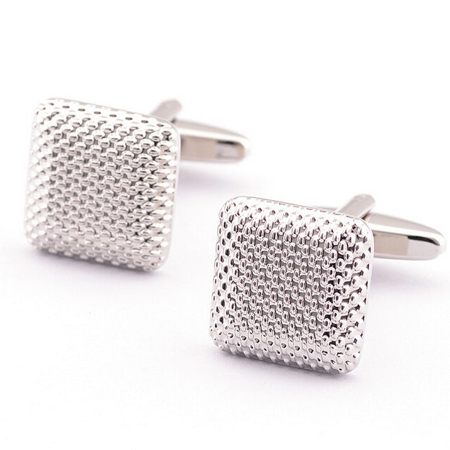 boutons-de-manchette-a-carreaux-simples-vintage