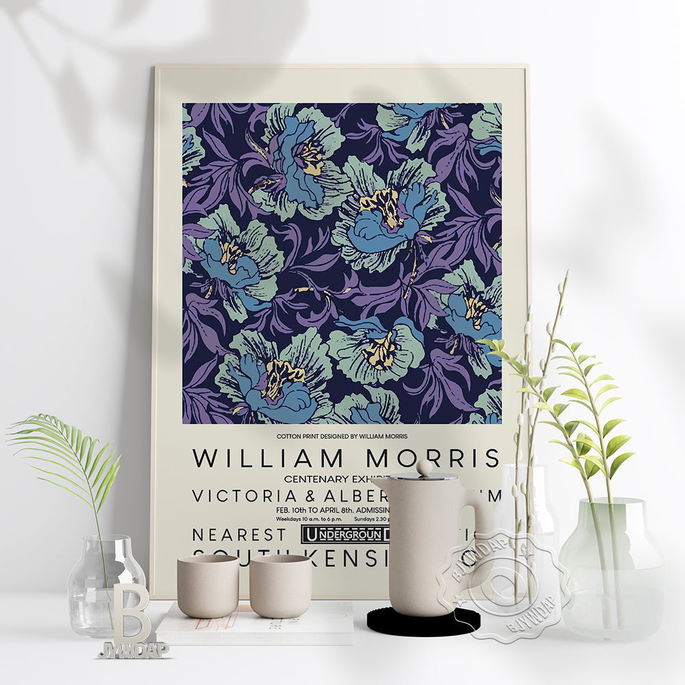 Affiche Vintage Fleurs Décoration