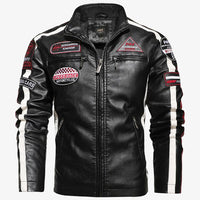 blouson-vintage-simili-cuir-patch-moto
