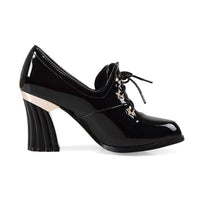 escarpins-vintage-femmes-cuir-verni-rouge-talons-hauts