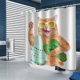 rideau-de-douche-en-polyester-impermeable