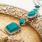 collier-turquoise-collier-diamant-vintage