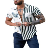 chemise-imprimee-patchwork-rayures-vintage
