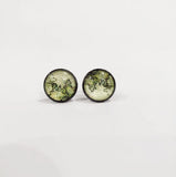 boutons-de-manchette-carte-du-monde-vintage