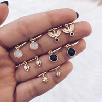 Boucles d'Oreilles Cercle Vintage