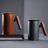 tasse-japonaises-vintage-en-bois