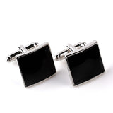 boutons-de-manchette-degoulinant-dhuile-carree-vintage