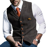gilet-costume-garcon-honneur-revers-vintage-check