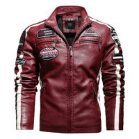 blouson-vintage-simili-cuir-patch-moto
