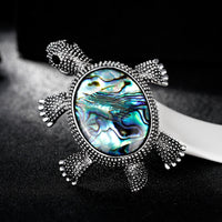 Broche Vintage En Ecaille De Tortue