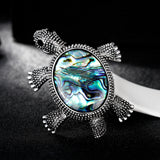 Broche Vintage En Ecaille De Tortue