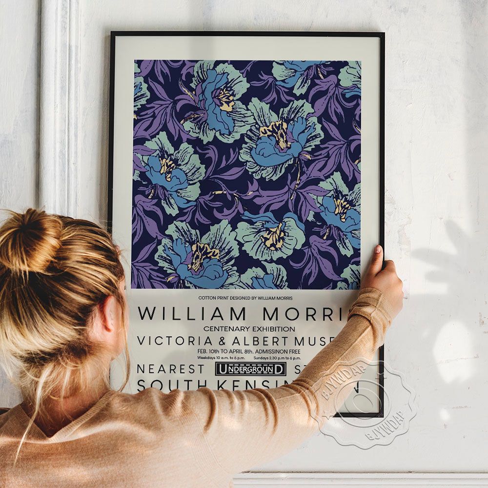 Affiche Vintage Fleurs Décoration