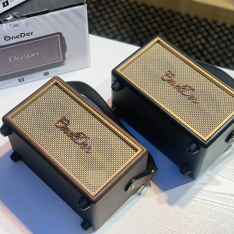 enceinte-bluetooth-de-bureau-vintage