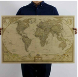Affiche de Carte vintage
