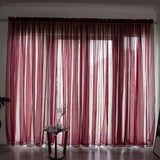 rideau-en-gaze-de-couleur-unie-vintage