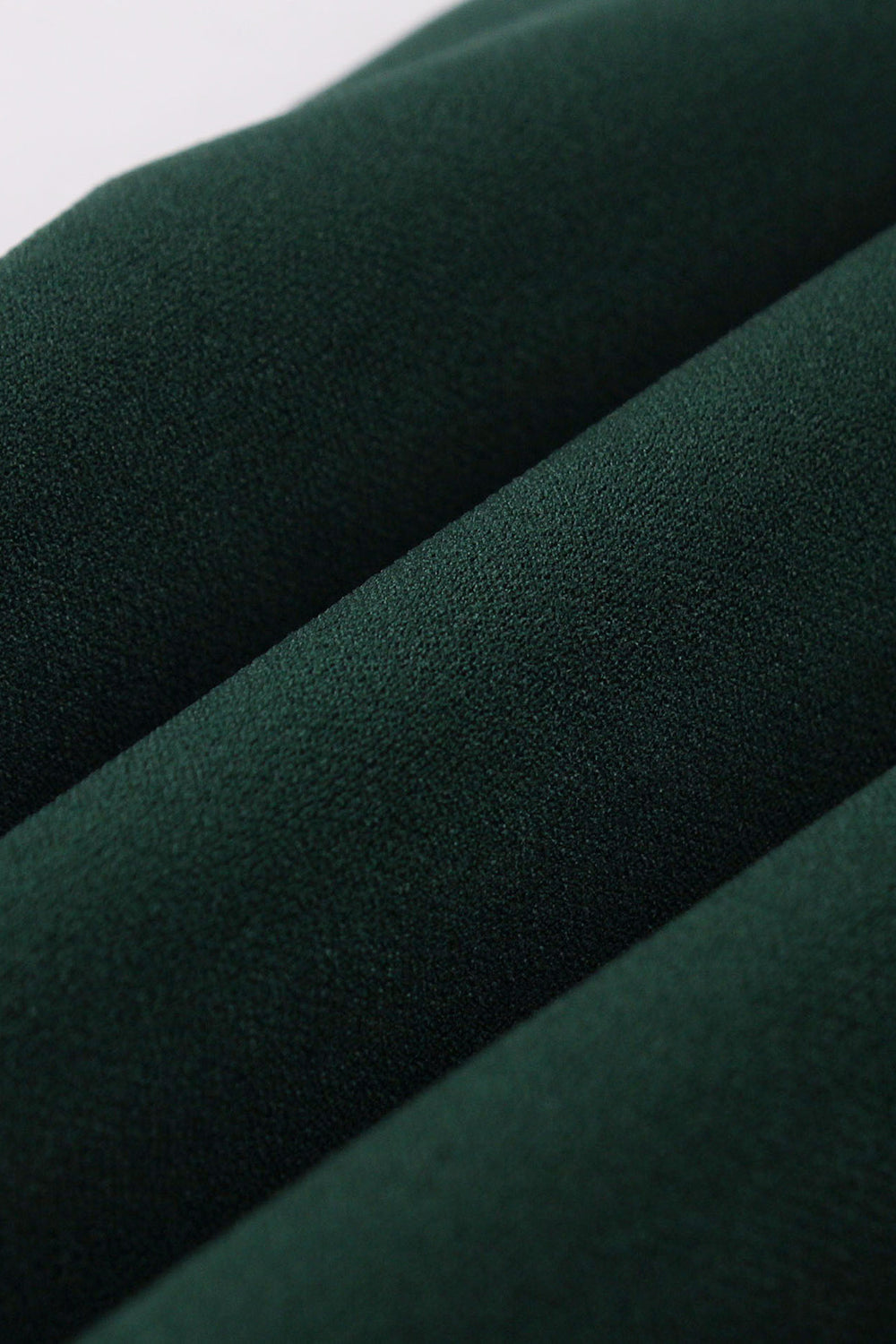 robe-vert-fonce-avec-volant-annee-81