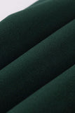 robe-vert-fonce-avec-volant-annee-81