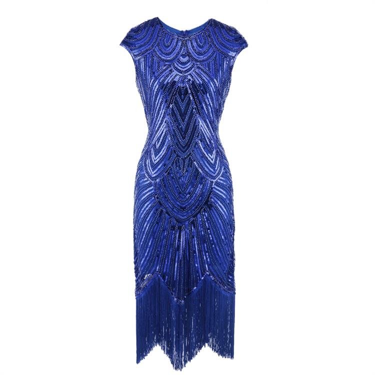 Robe Charleston Rose Grande Taille