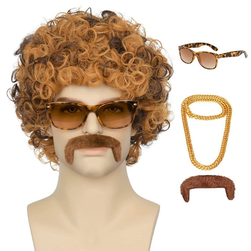 Perruque-Disco-Homme
