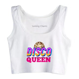 T-Shirt-Annee-80-Femme-Sport