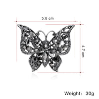 broche-en-alliage-papillon-vintage-avec-diamants