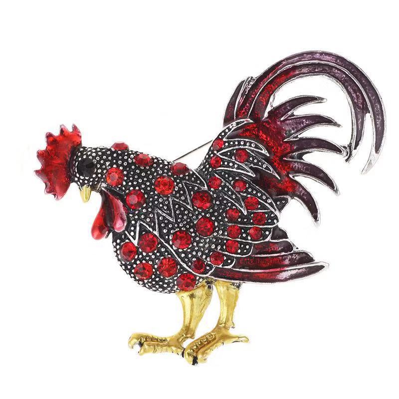    broche-vintage-emaille