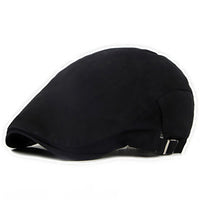 casquette-plate-noir-vintage