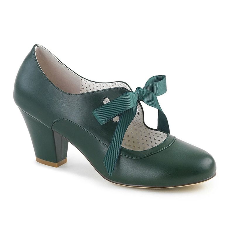 chaussure-verte-vintage