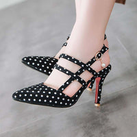 Chaussures Année 80 Escarpins Rockabilly Noirs