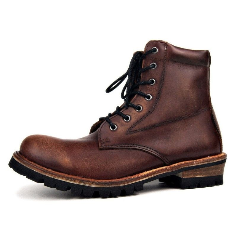    chaussures-moto-cuir-vintage