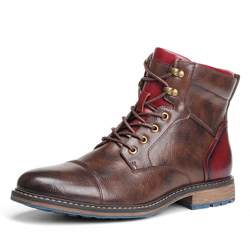 chaussures-moto-ete-cuir-vintage