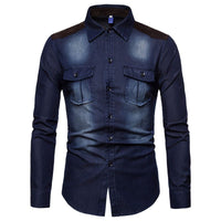 chemise-en-jean-homme-vintage