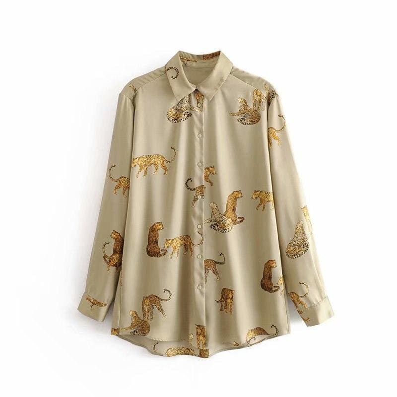 chemise-vintage-beige-motif-animal