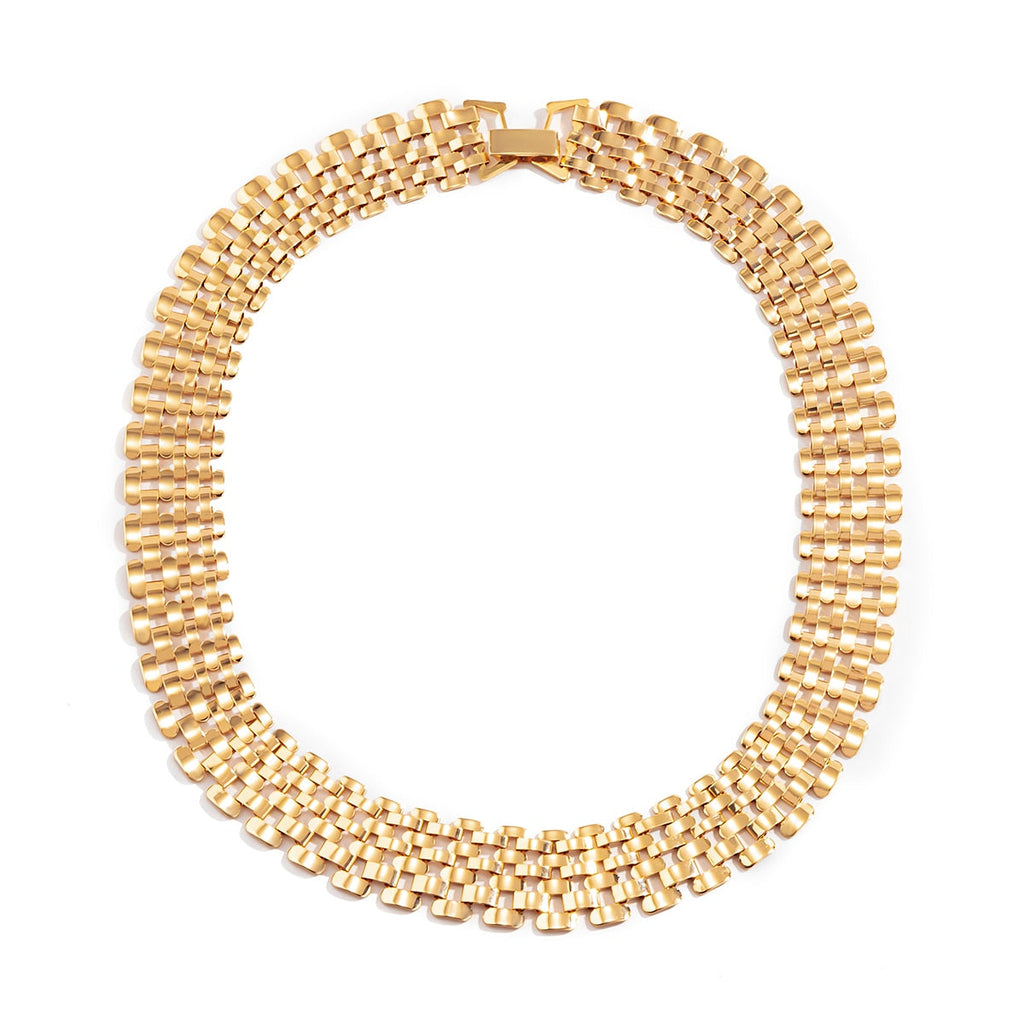     collier-or-jaune-vintage