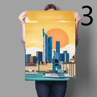 affiche-vintage-world-travel-print
