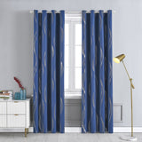 double-rideau-vintage-bleu