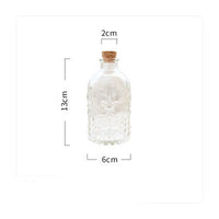 bouteille-en-verre-gaufre-vintage