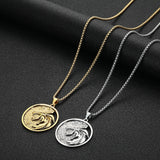 medaille-ornement-collier-vintage